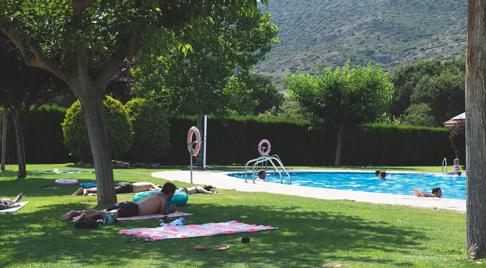 La Noguera Camping Sant Llorenc de Montgai Luaran gambar